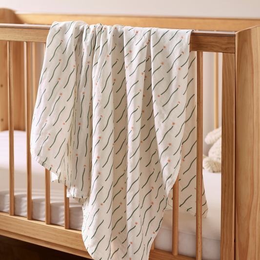 Night Sky Organic Cotton Muslin Swaddle