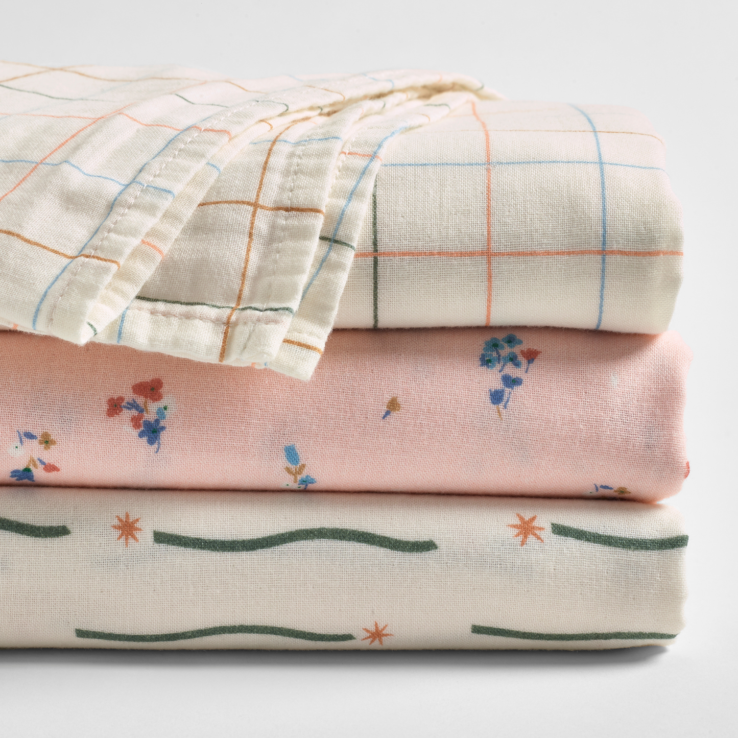 Blossom Organic Cotton Muslin Swaddle