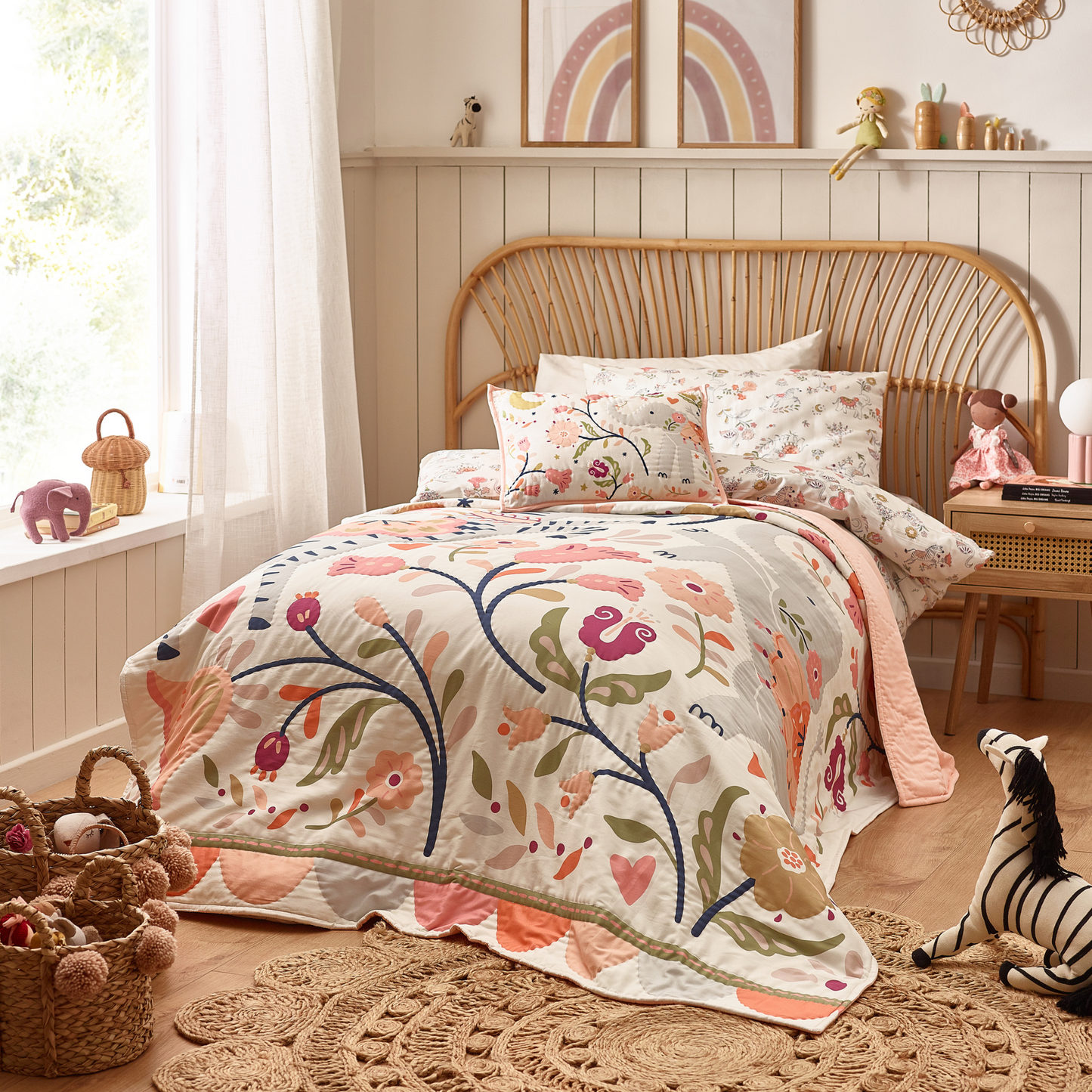 Boho Organic Cotton Duvet Cover & Pillowcase