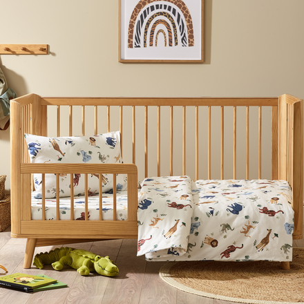 Safari Organic Cotton Duvet Cover & Pillowcase