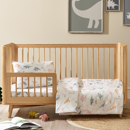 Dino Organic Cotton Duvet Cover & Pillowcase
