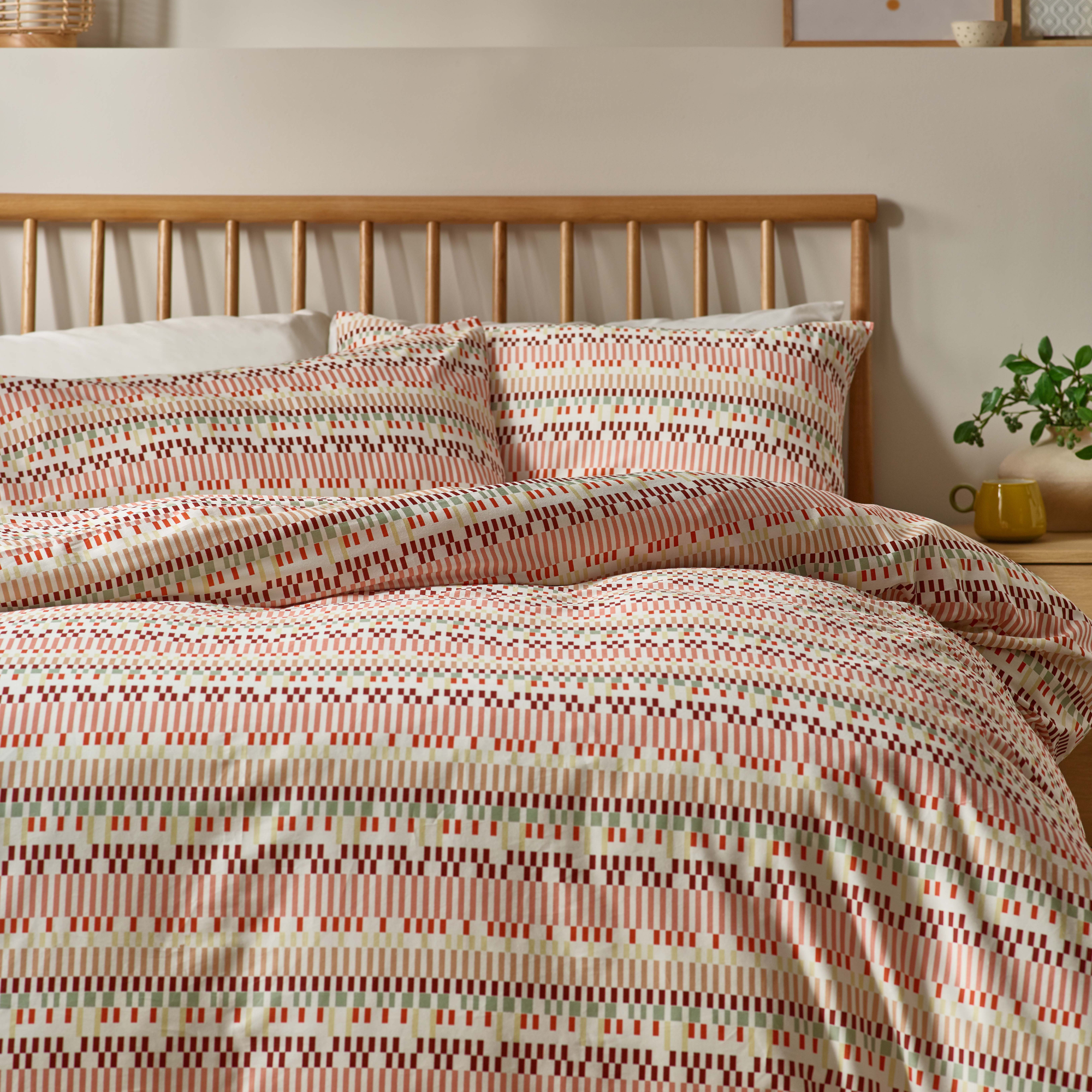 Aara Organic Cotton Duvet Cover Set – Clay