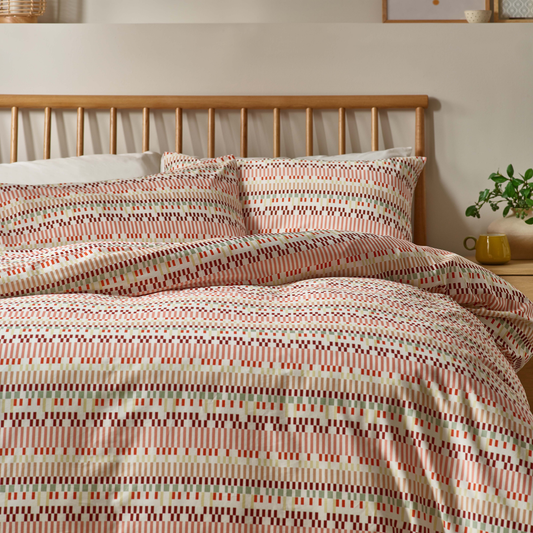 Aara Organic Cotton Duvet Cover Set – Clay