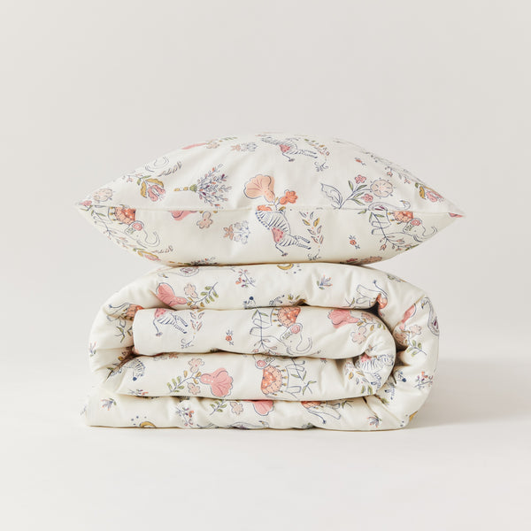 Boho Organic Cotton Duvet Cover & Pillowcase