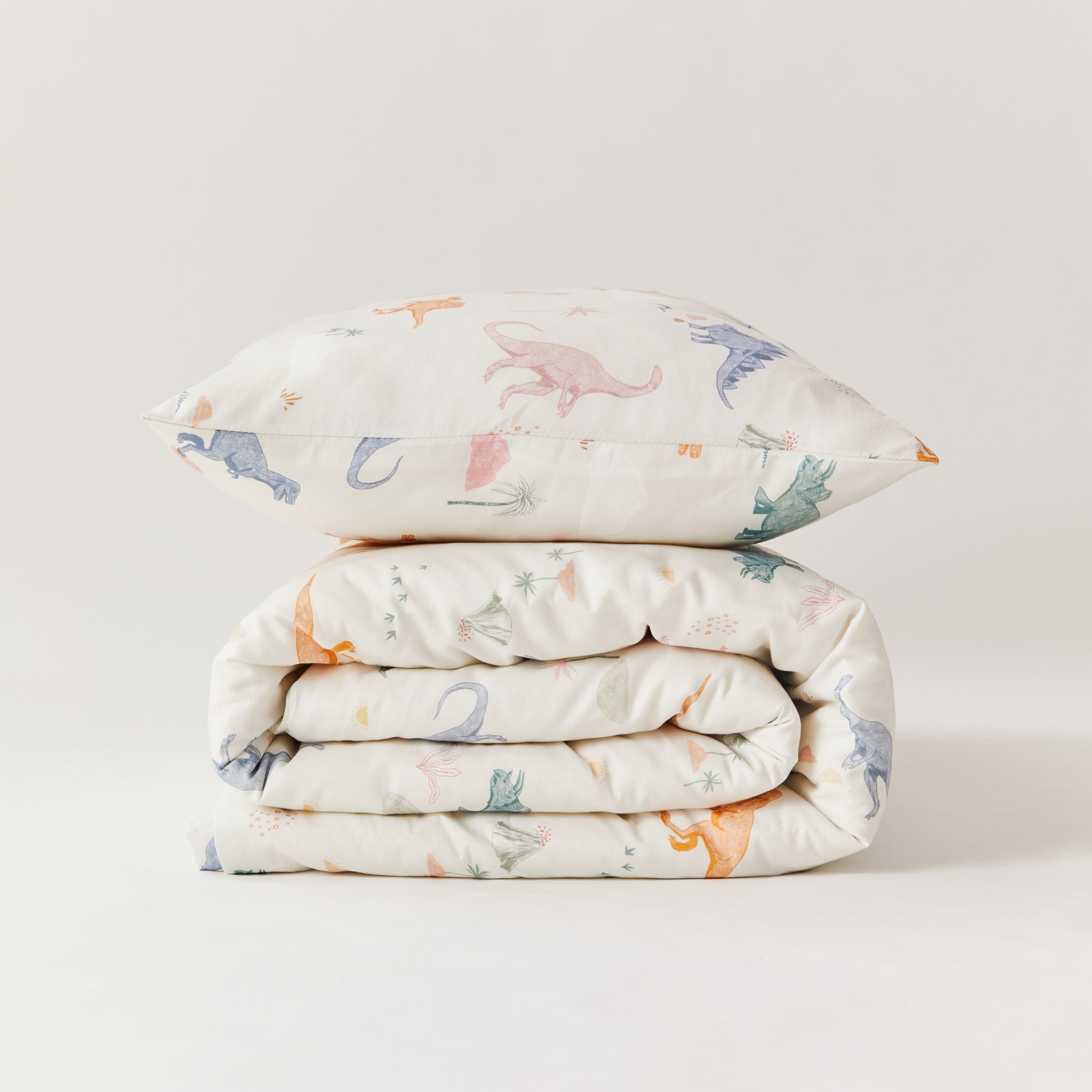 Dino Organic Cotton Duvet Cover & Pillowcase