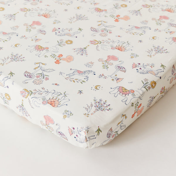 Boho Organic Cotton Fitted Sheet