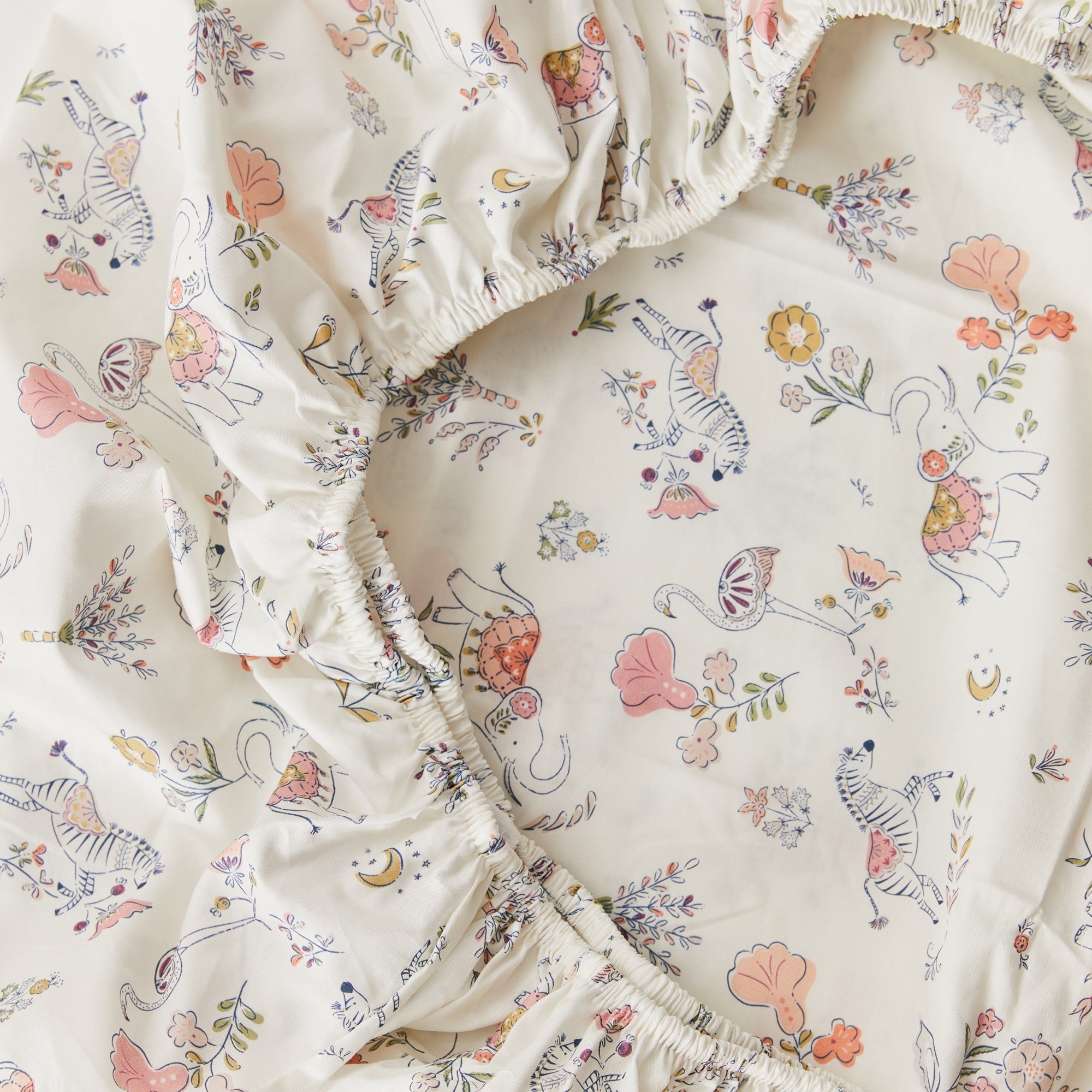 Boho Organic Cotton Fitted Sheet