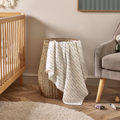 Night Sky Organic Cotton Muslin Swaddle