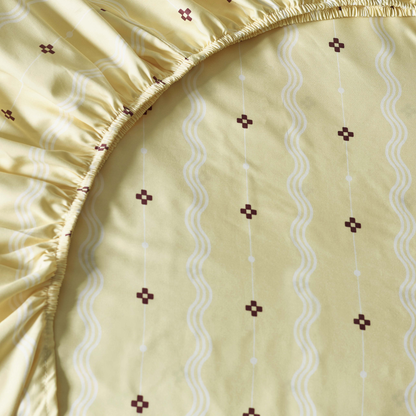 Mara Organic Cotton Fitted Sheet – Butter