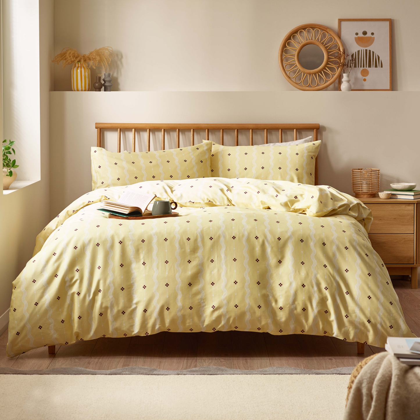 Mara Organic Cotton Fitted Sheet – Butter