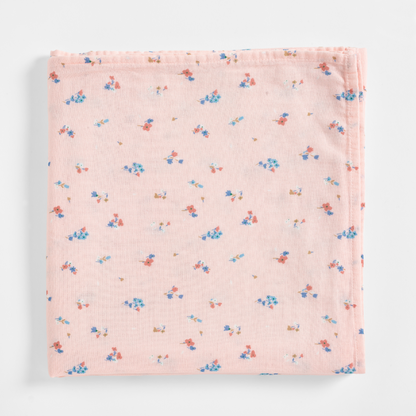 Blossom Organic Cotton Muslin Swaddle