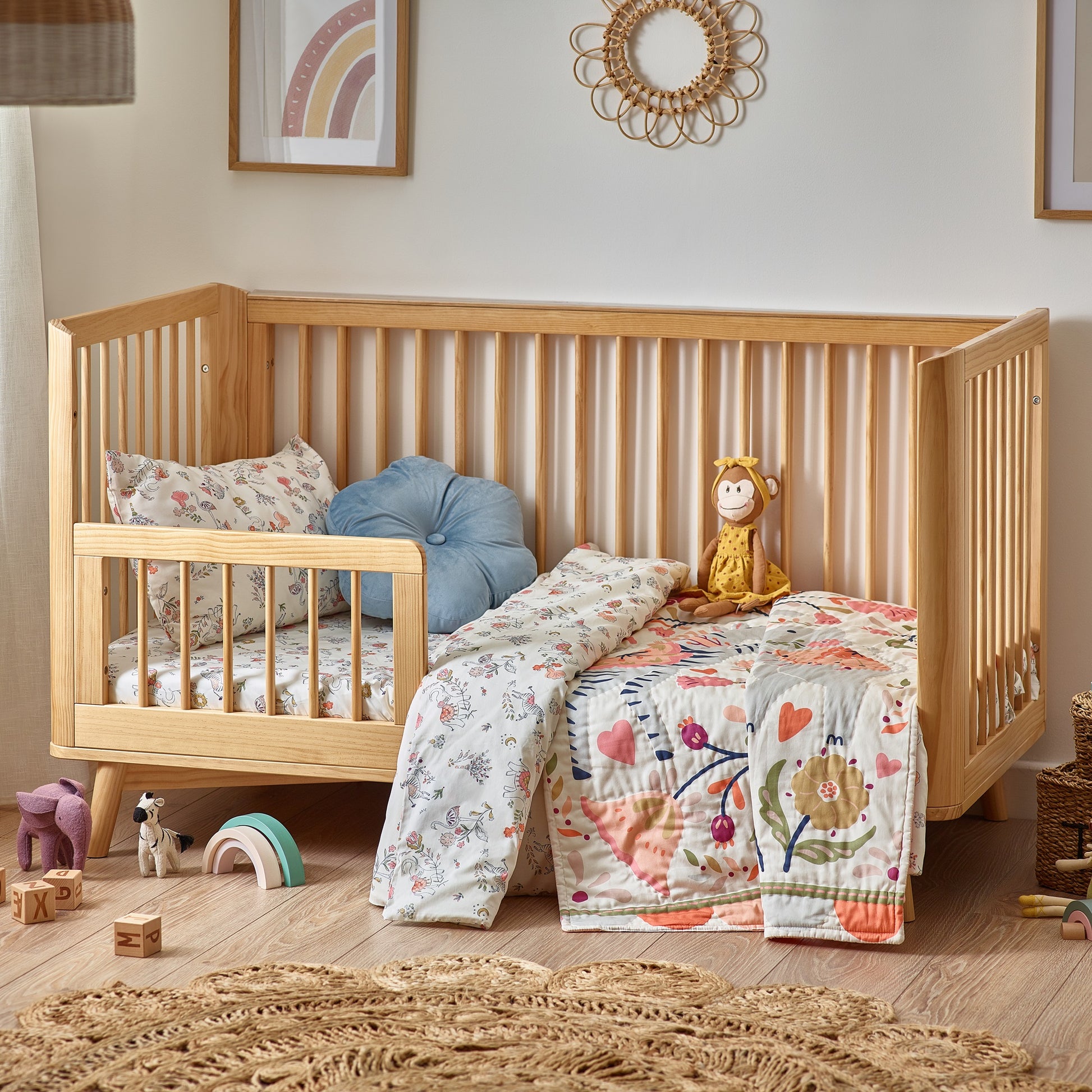 Kids Boho Duvet Cover Pillowcase Set You'll Love! Organic Cotton