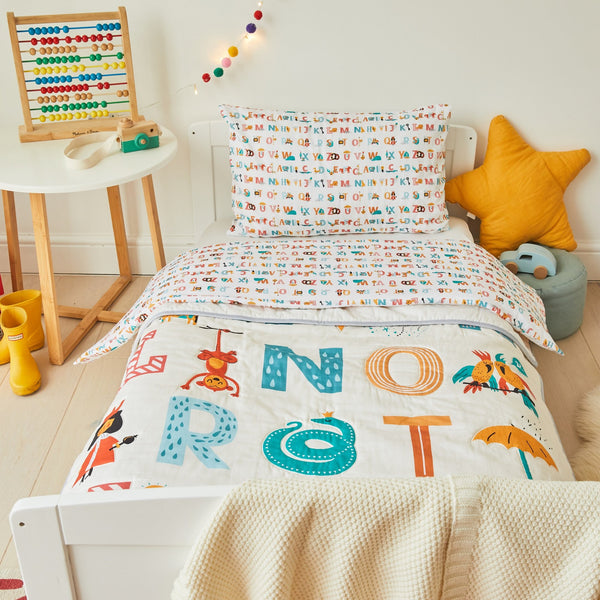 Alphabet Organic Cotton Quilt