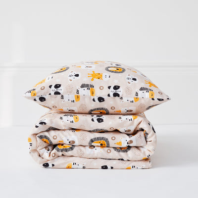 Wildlife Organic Cotton Duvet Cover & Pillowcase